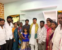 దోసపల్లిలో ఇందిరమ్మ ఇంటి గృహప్రవేశం